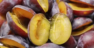 Receta de Crumble de ciruela