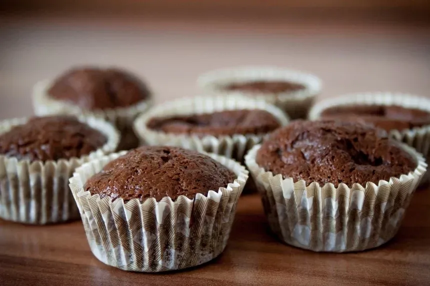 Receta de Cupcakes de chocolate