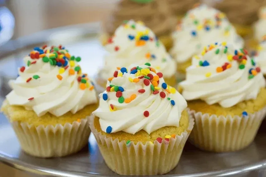 Receta de Cupcakes de vainilla