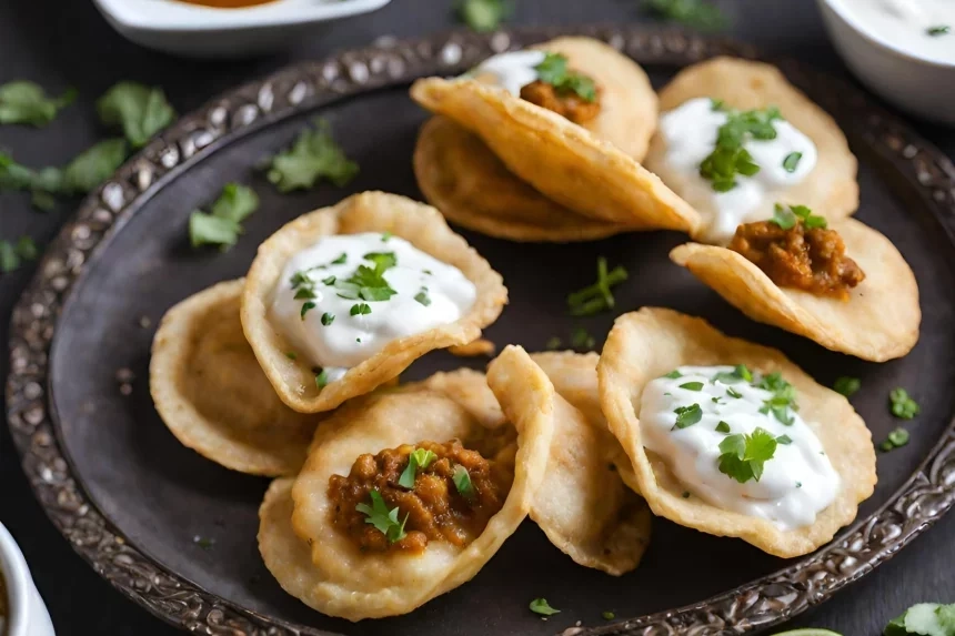 Receta de Dahi Puri