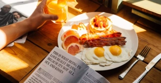 Receta de Desayuno inglés completo