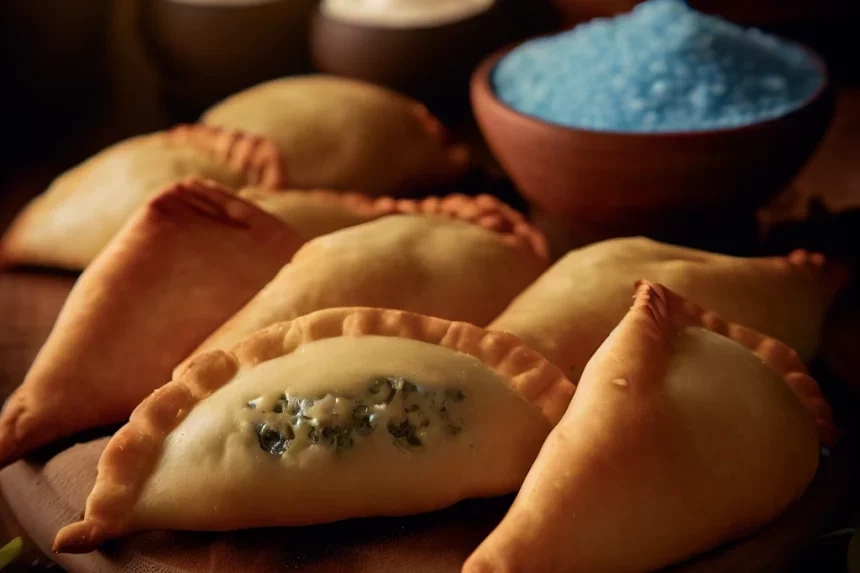 Receta de Empanadillas de queso azul