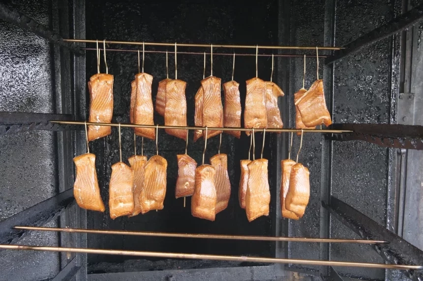 Receta de Ensalada americana con salmón ahumado y ricotta