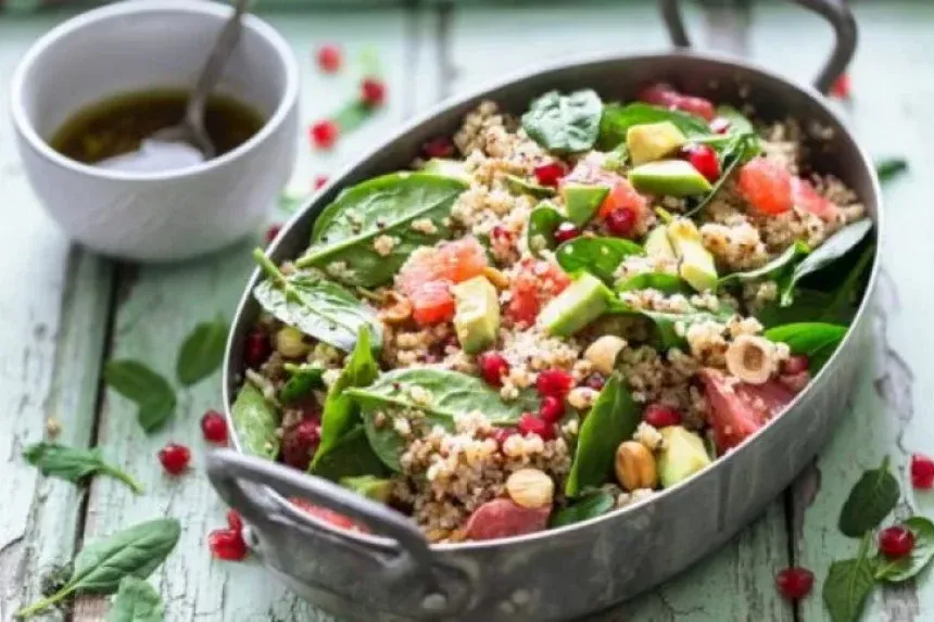 Recipe of Spinach salad