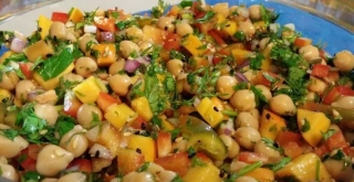 Receta de Ensalada de garbanzos