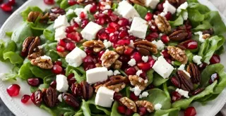 Recipe of Pomegranate and Goat Cheese Salad