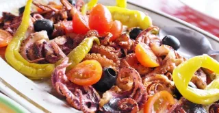 Recipe of Octopus salad with citrus vinaigrette