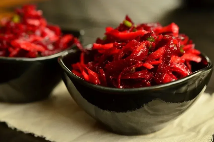 Recipe of Beetroot salad with lentils and nuts