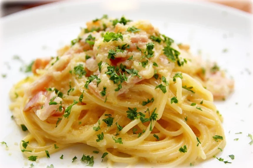 Receta de Espaguetis a la carbonara