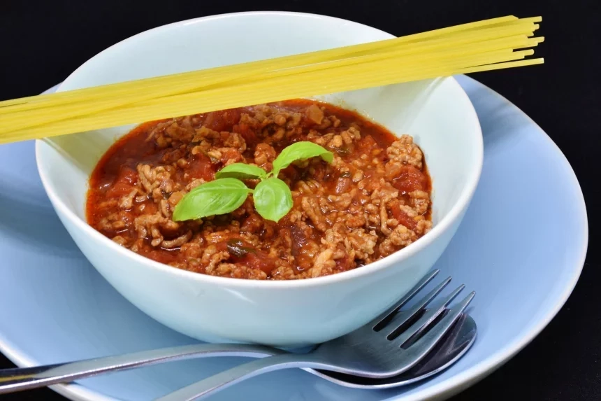 Receta de Espaguetis boloñesa a mi manera