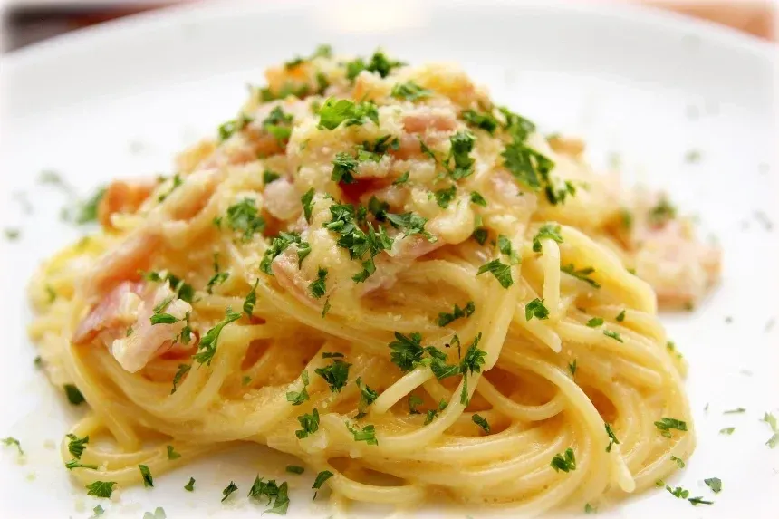 Recipe of Carbonara de mon spaghetti