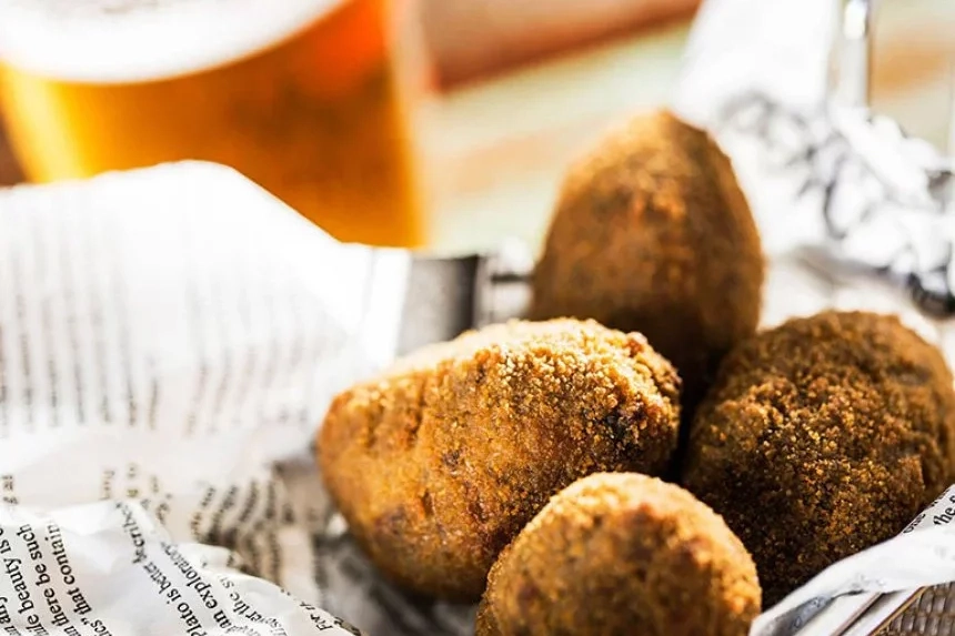 Receta de Falafels verdes con lentejas