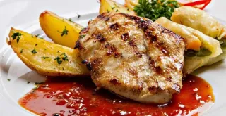 Recipe of Chicken fillets served in marinade sauce