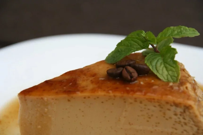 Receta de Flan de vainilla y café