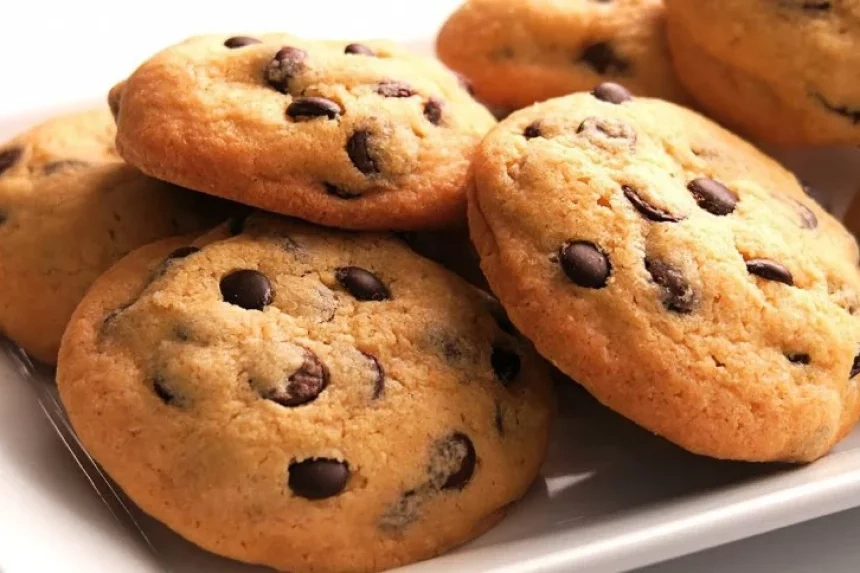 Receta de Galletas con chips de chocolate