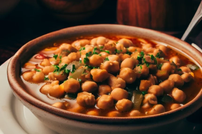 Receta de Garbanzos guisados