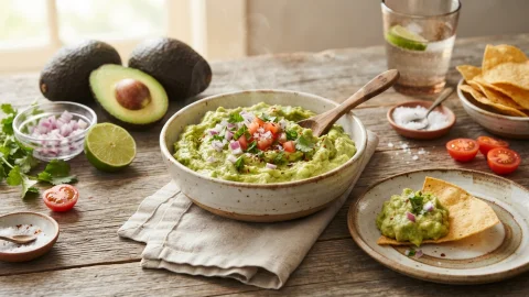 Guacamole casero en 5 minutos: cremoso, fresco y con el punto justo de lima