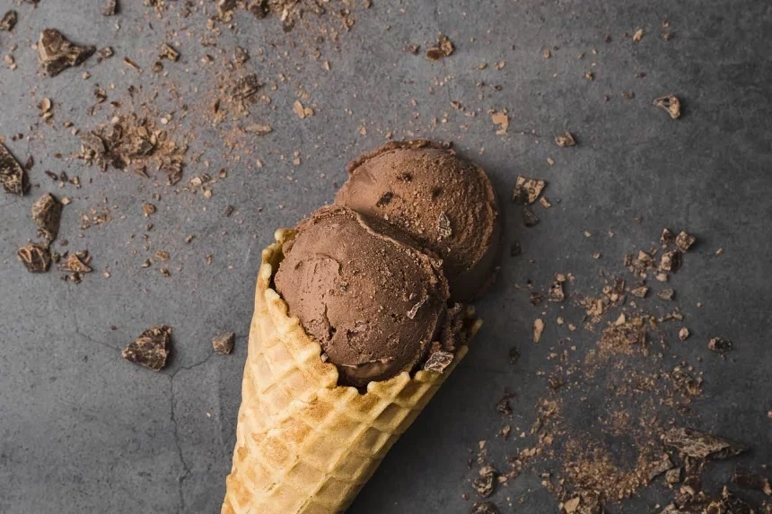 Receta de Helado crujiente