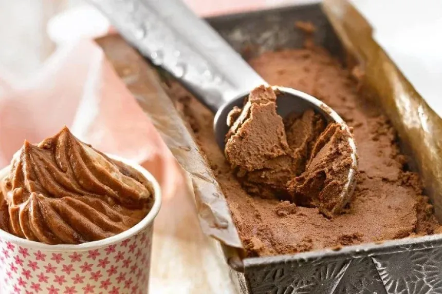 Recipe of Homemade chocolate ice cream