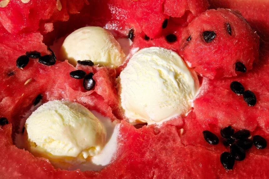 Receta de Helado de sandia