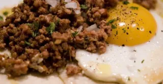 Recipe of Eggs with chorizo