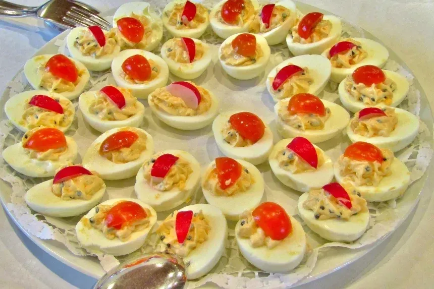 Recipe of Super Fast Stuffed Eggs