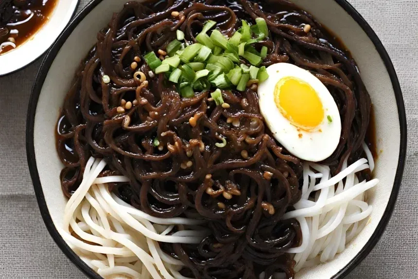 Receta de Jjajangmyeon