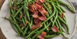 Receta de Judías verdes con bacon