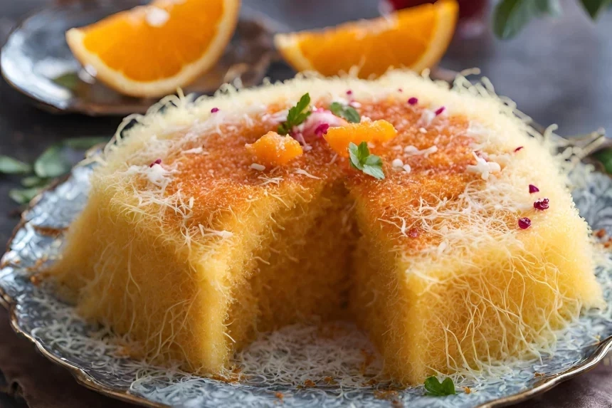 Receta de Kanafeh