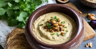 Recipe of Kashk-e Bademjan (Eggplant and Whey Dip)