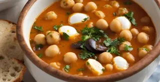 Recipe of Tunisian Chickpea Soup