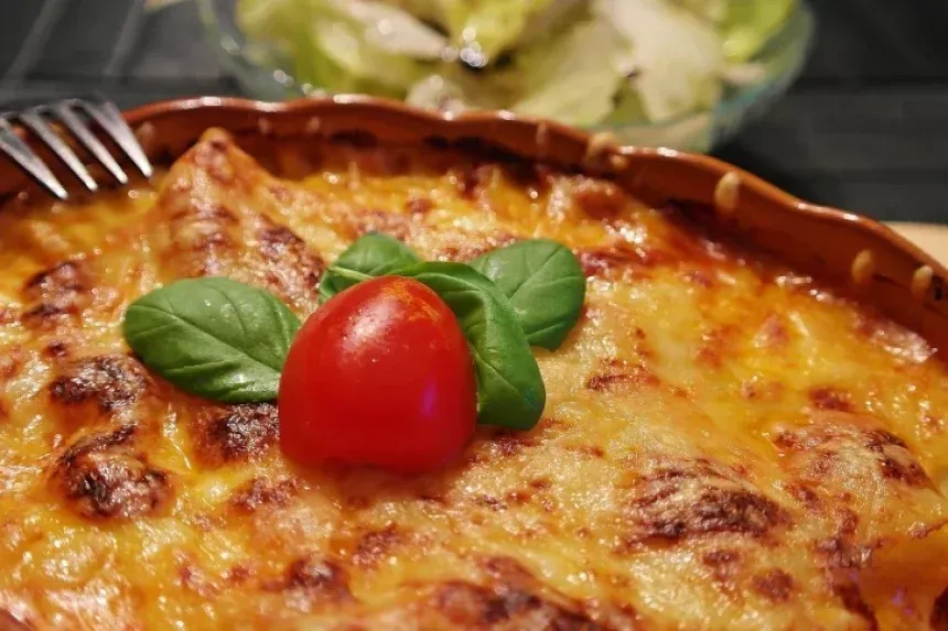 Recipe of Deconstructed Creamy Fresh Sausage Lasagna