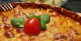 Recipe of Deconstructed Creamy Fresh Sausage Lasagna