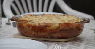 Recipe of Lasagna based on zucchini and minced meat