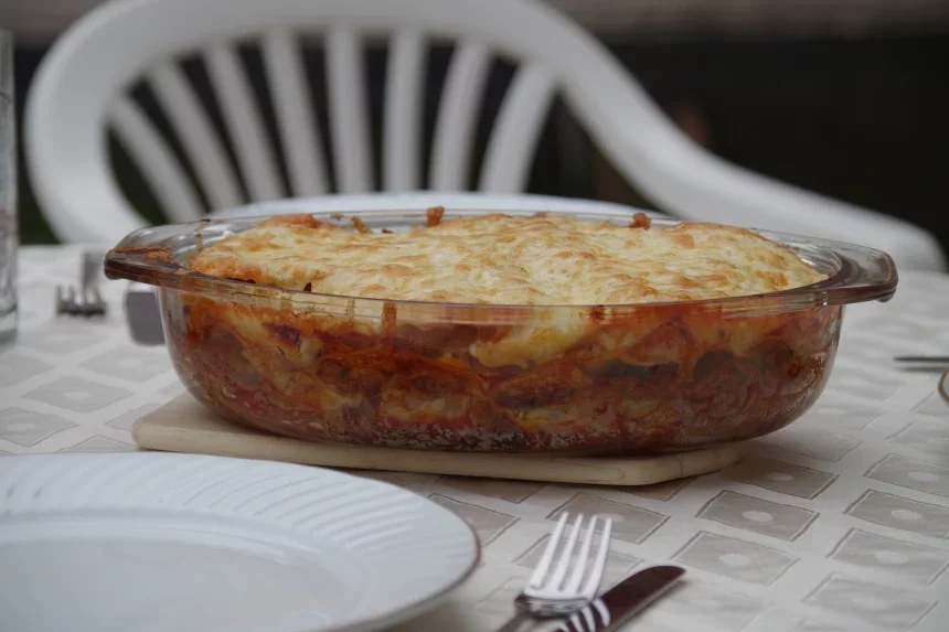 Receta de Lasaña de base calabacín y carne picada