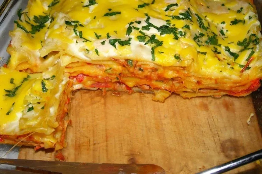 Recipe of Cabbage lasagna