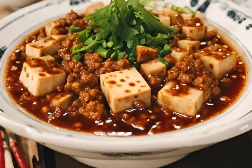 Recipe of Ma Po Tofu