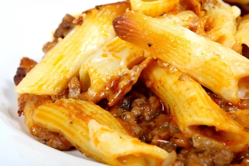 Receta de Macarrones con carne