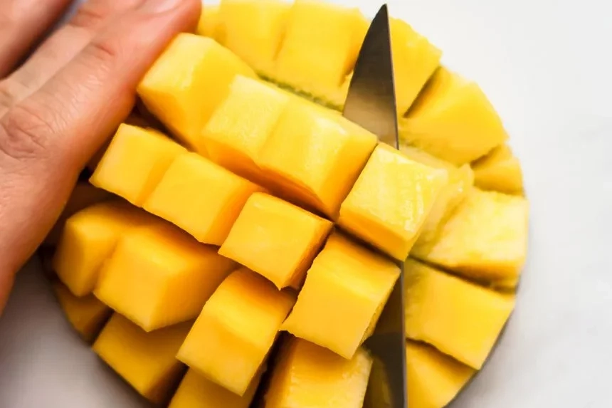 Receta de Mango asado a la canela