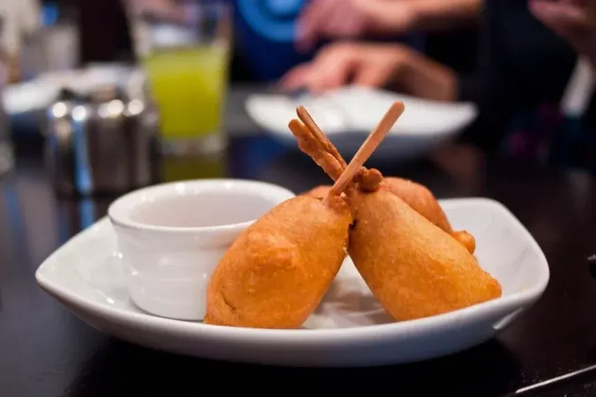 Receta de Mini corndogs