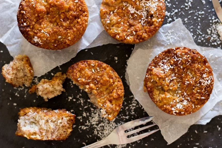 Receta de Muffins de platano