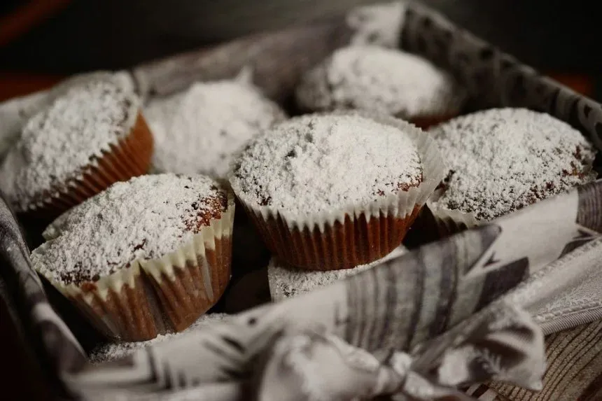 Recipe of Muffins filled with chocolate