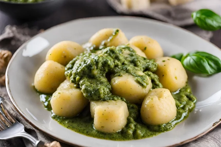 Receta de Ñoquis con Pesto