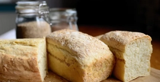 Receta de Pan blanco a la cerveza con masa madre en panificadora lidl