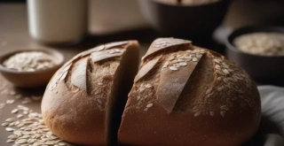 Receta de Pan de avena