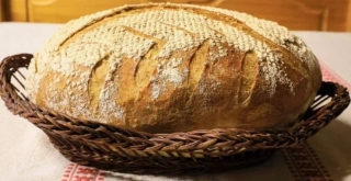 Receta de Pan de papa sin amasar