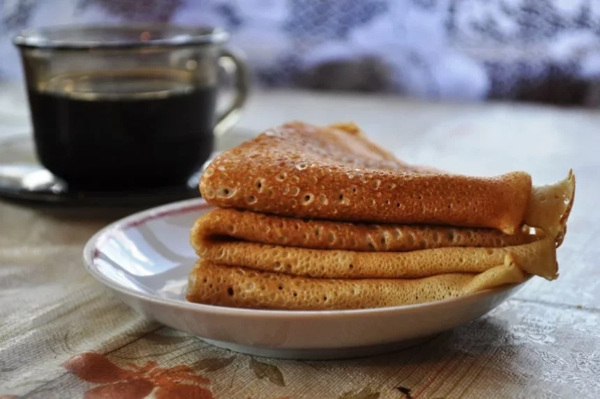 Receta de Panqueques de arándanos