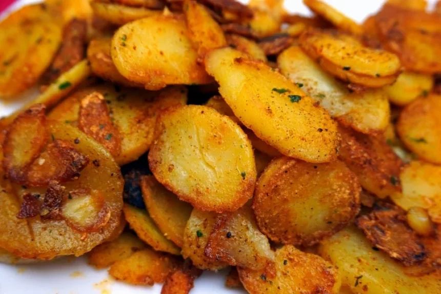 Receta de Papas salteadas al ajo y limón