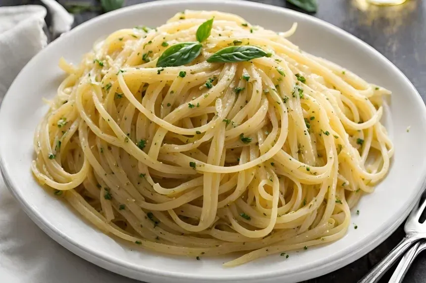 Receta de Pasta Aglio e Olio