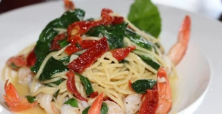 Recipe of Pasta with lobster and mushrooms